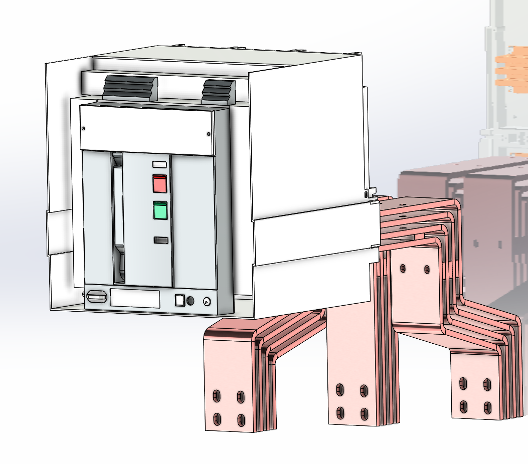 母线 E4.2 W 4000A 0.4kV 100x10x4 铜
